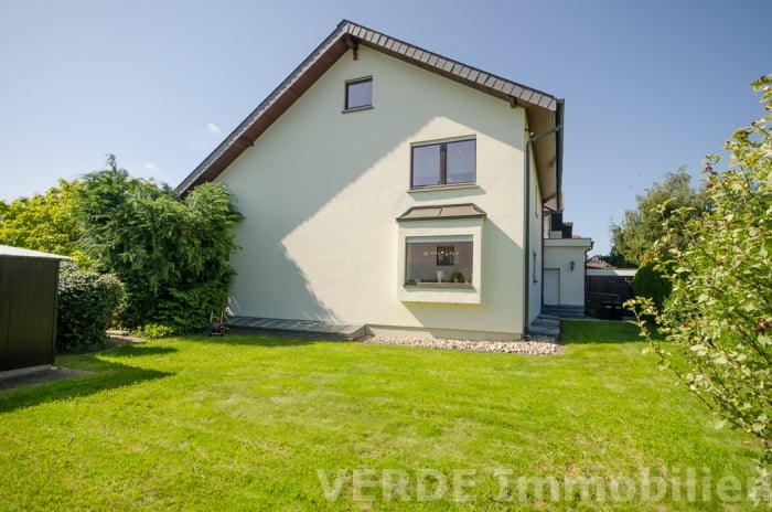 Neu angelegeter Gartenbereich