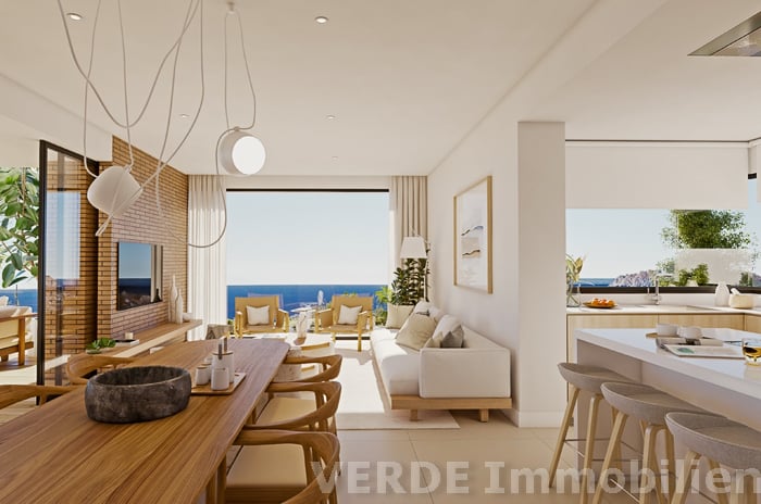 Heller, weitläufiger Wohn-/Essbereich