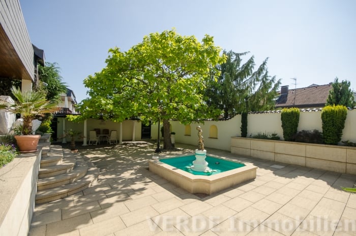 Mediterraner Terrassenbereich