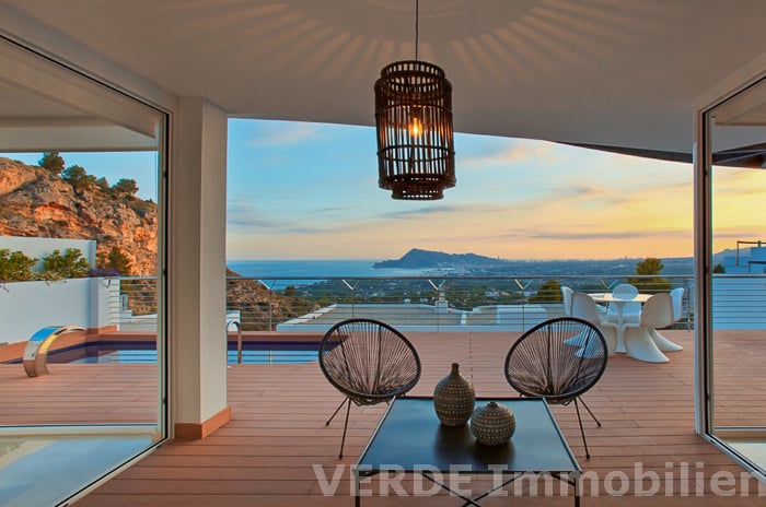 Unverbauter Meerblick