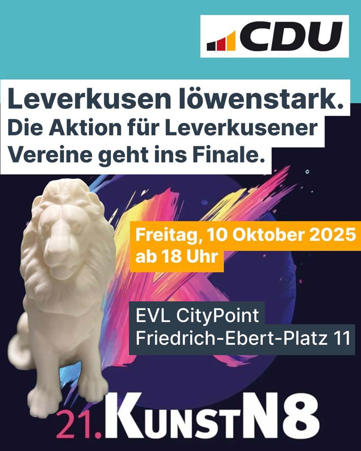 Leverkusen Löwenstark - Ausstellung bei der Leverkusener Kunstnacht