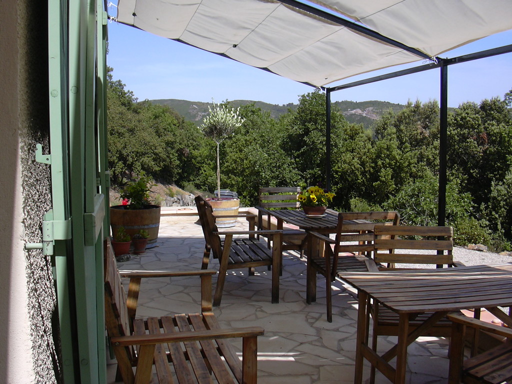 Terrasse - Chambres d'hôtes Le Cadran Solaire
