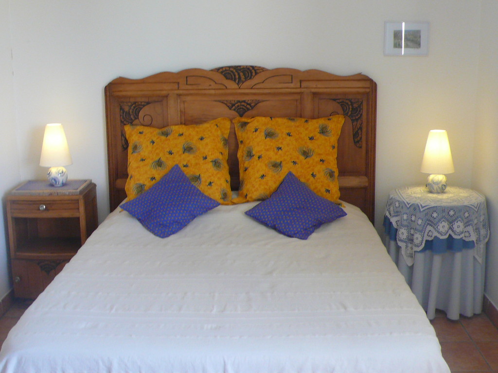 Détail chambre - Chambres d'hôtes Le Cadran Solaire à Cabrières