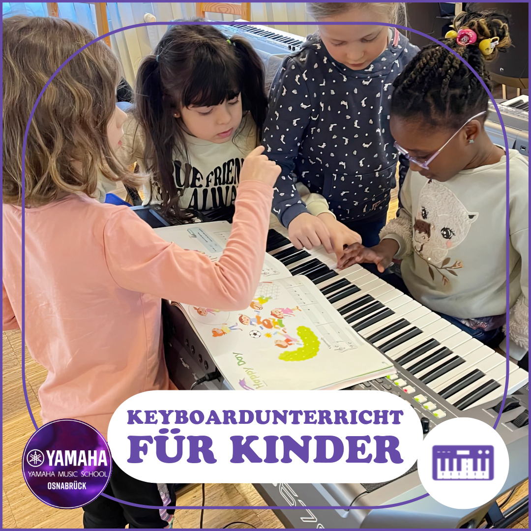 Keyboard-Gruppenunterricht für Kinder