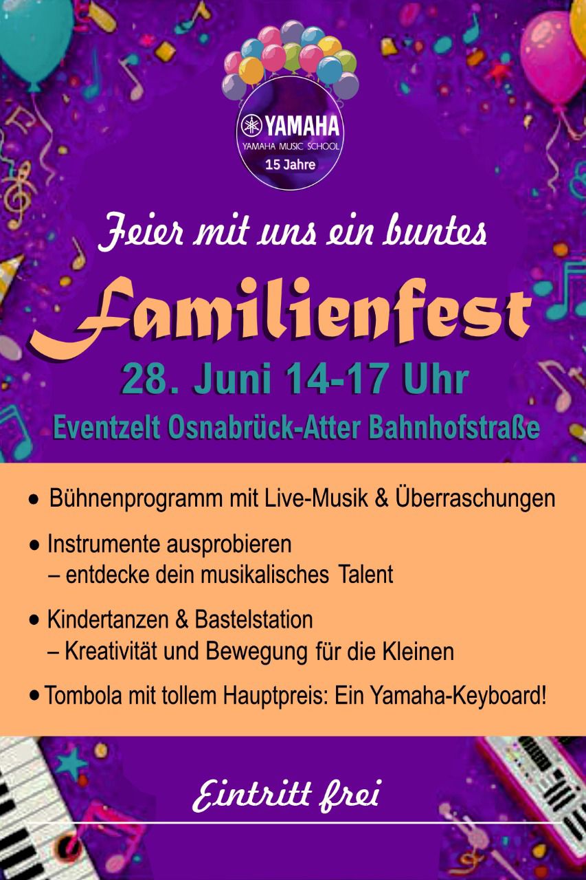 Wir feiern – feiert mit uns