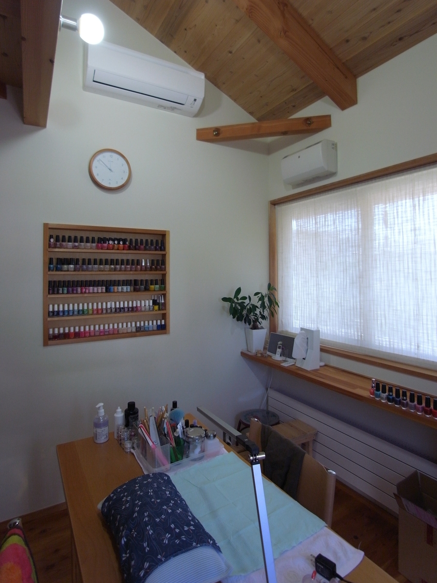 梓川の家Ⅰ(松本市)－アトリエ（ネイルサロン）