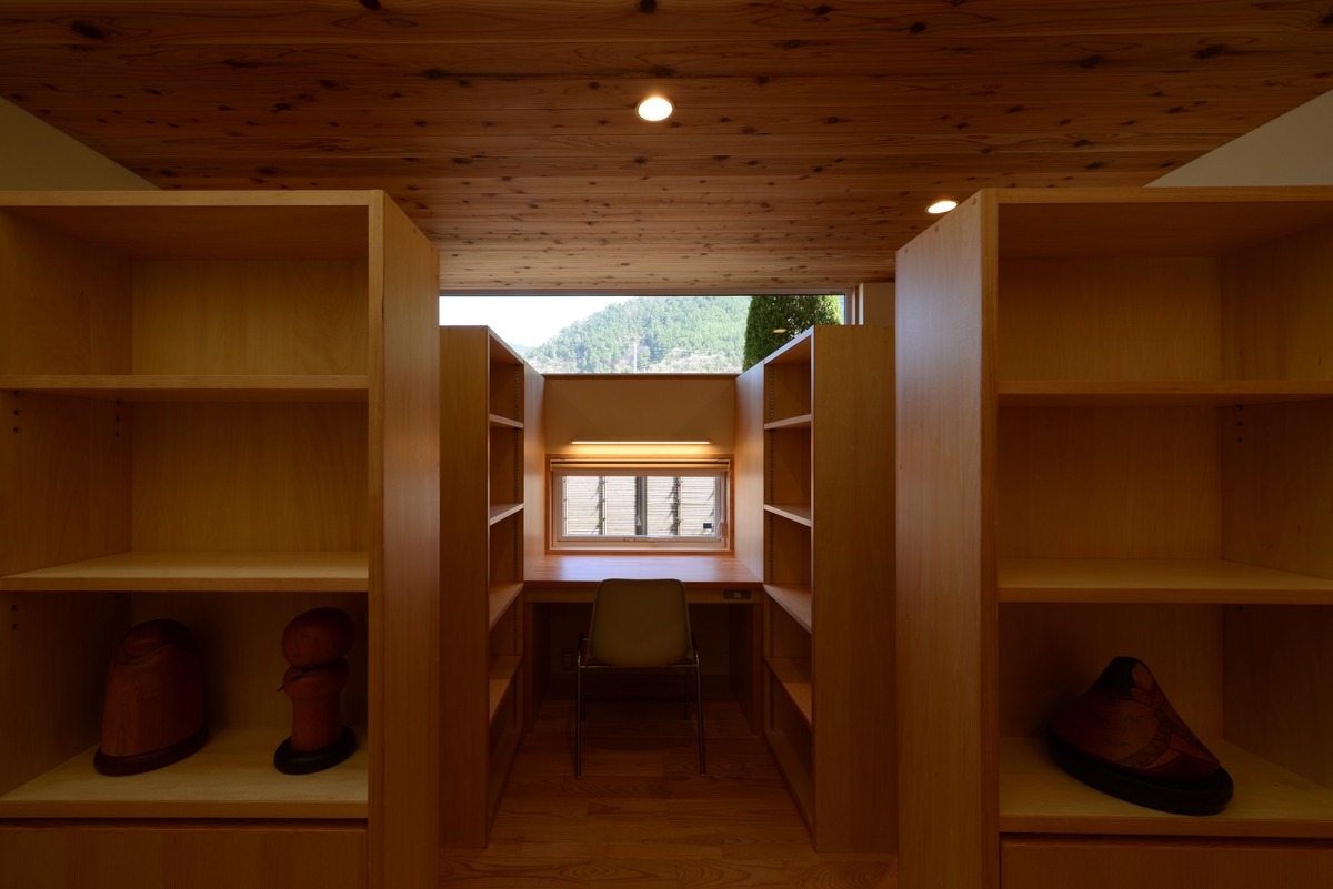 里山辺の家(松本市)－ギャラリー・ライブラリー