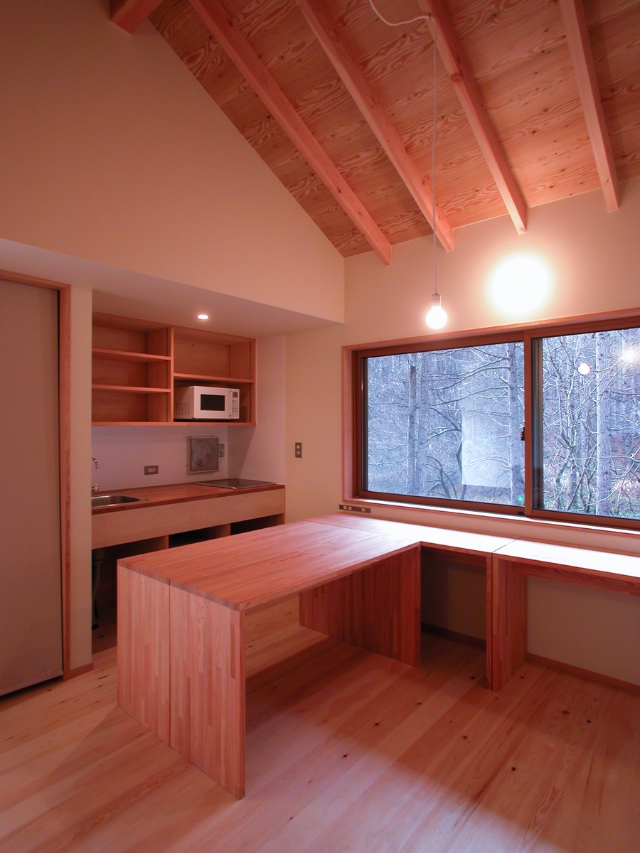 飯綱高原の山小屋Ⅱ( 長野市飯綱高原)－ＬＤＫ・アトリエ