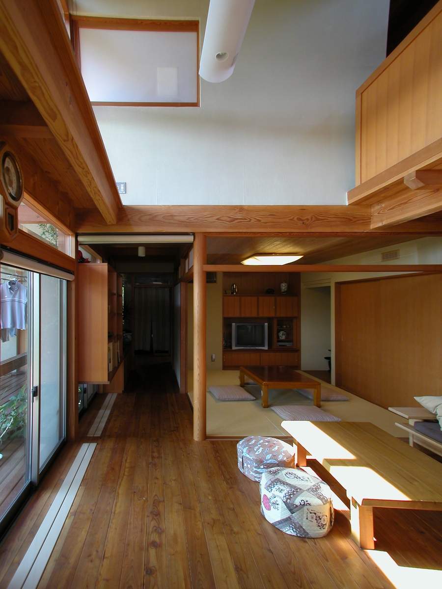 波田の家(松本市)－居間・茶の間