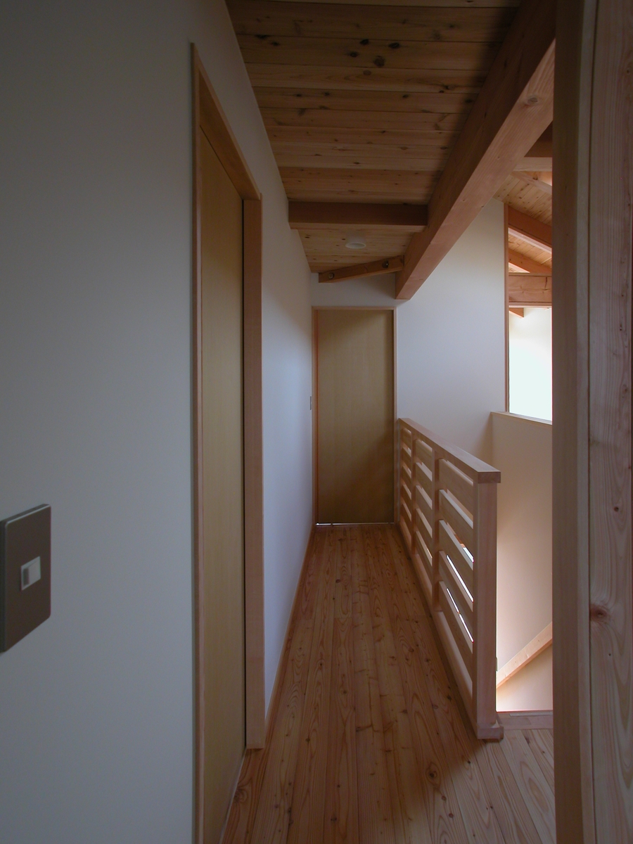 梓川の家Ⅰ(松本市)－２階ホール