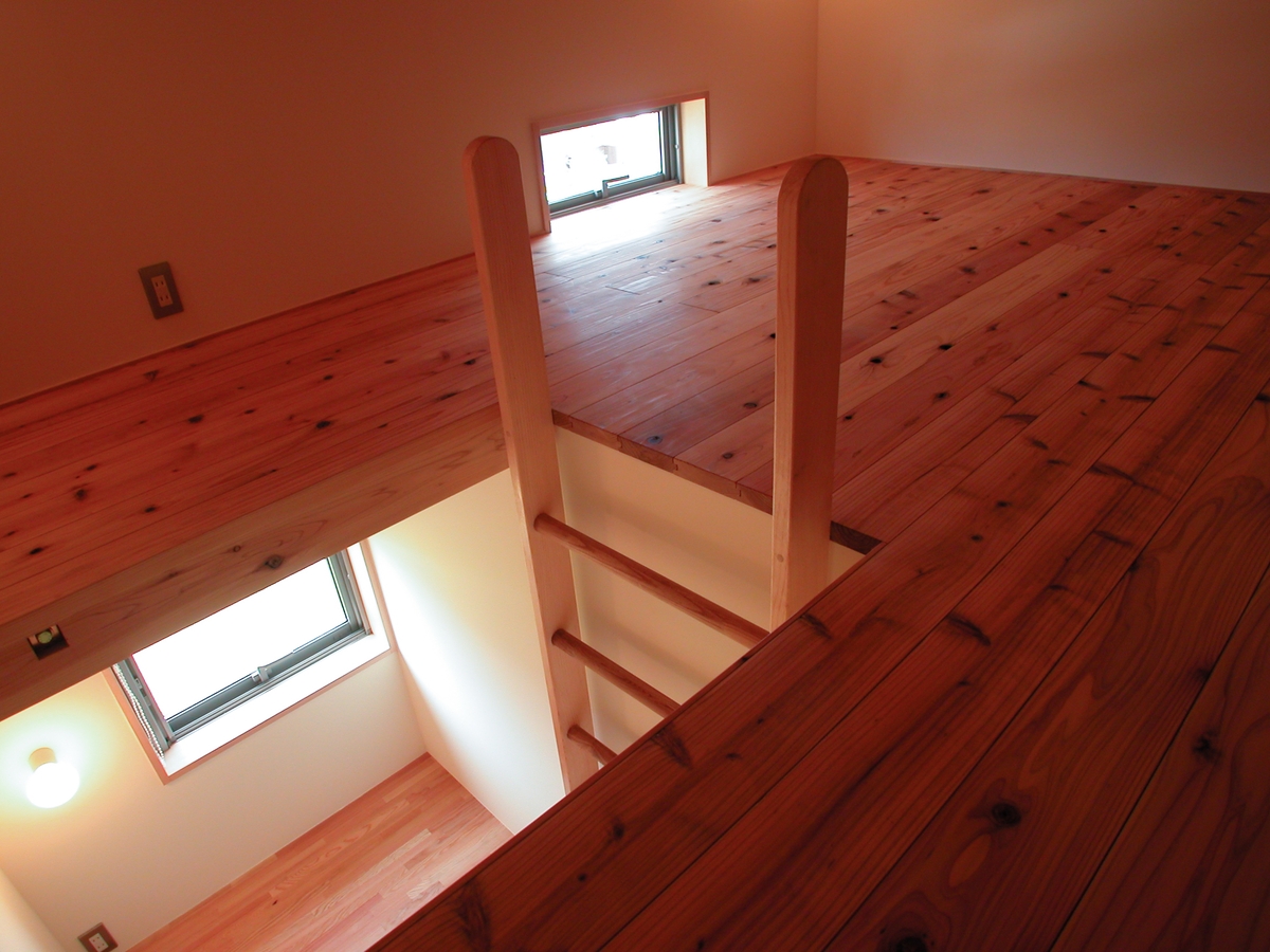 和田の家(松本市)-ロフト