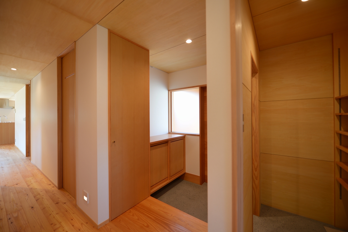 穂高有明の家Ⅴ（玄関）