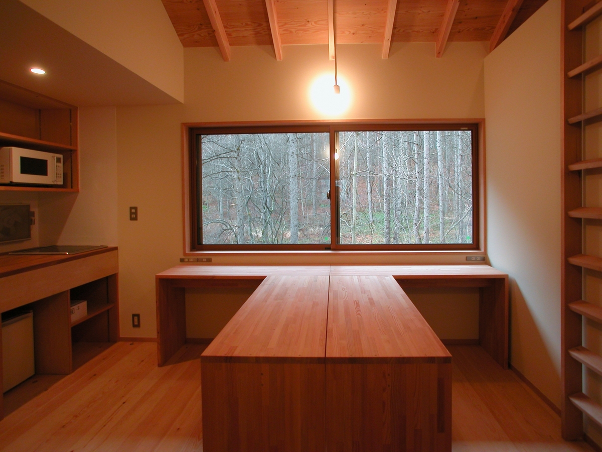 飯綱高原の山小屋Ⅱ( 長野市飯綱高原)－ＬＤＫ・アトリエ