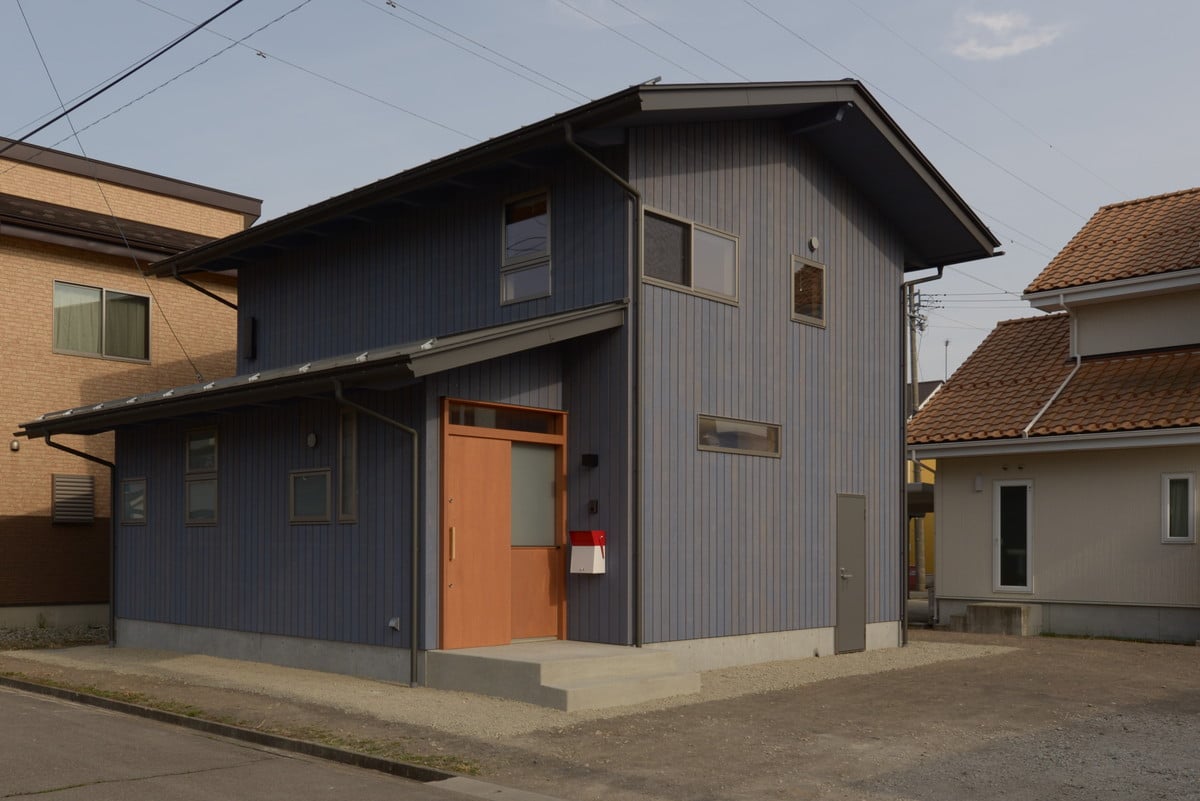 大町の家Ⅱ（大町市）外観