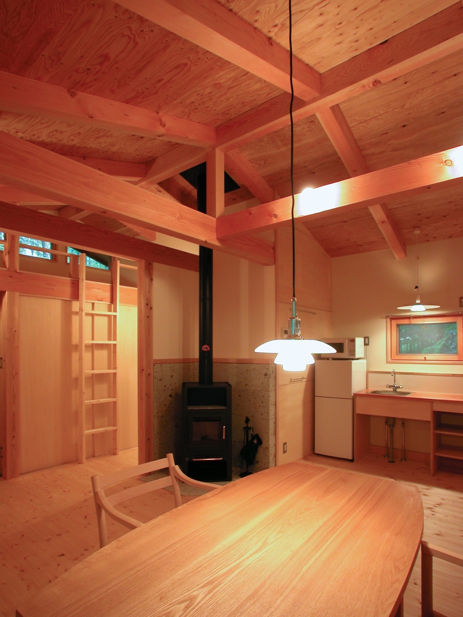 飯綱高原の山小屋Ⅰ( 長野市)－LDK～ロフト