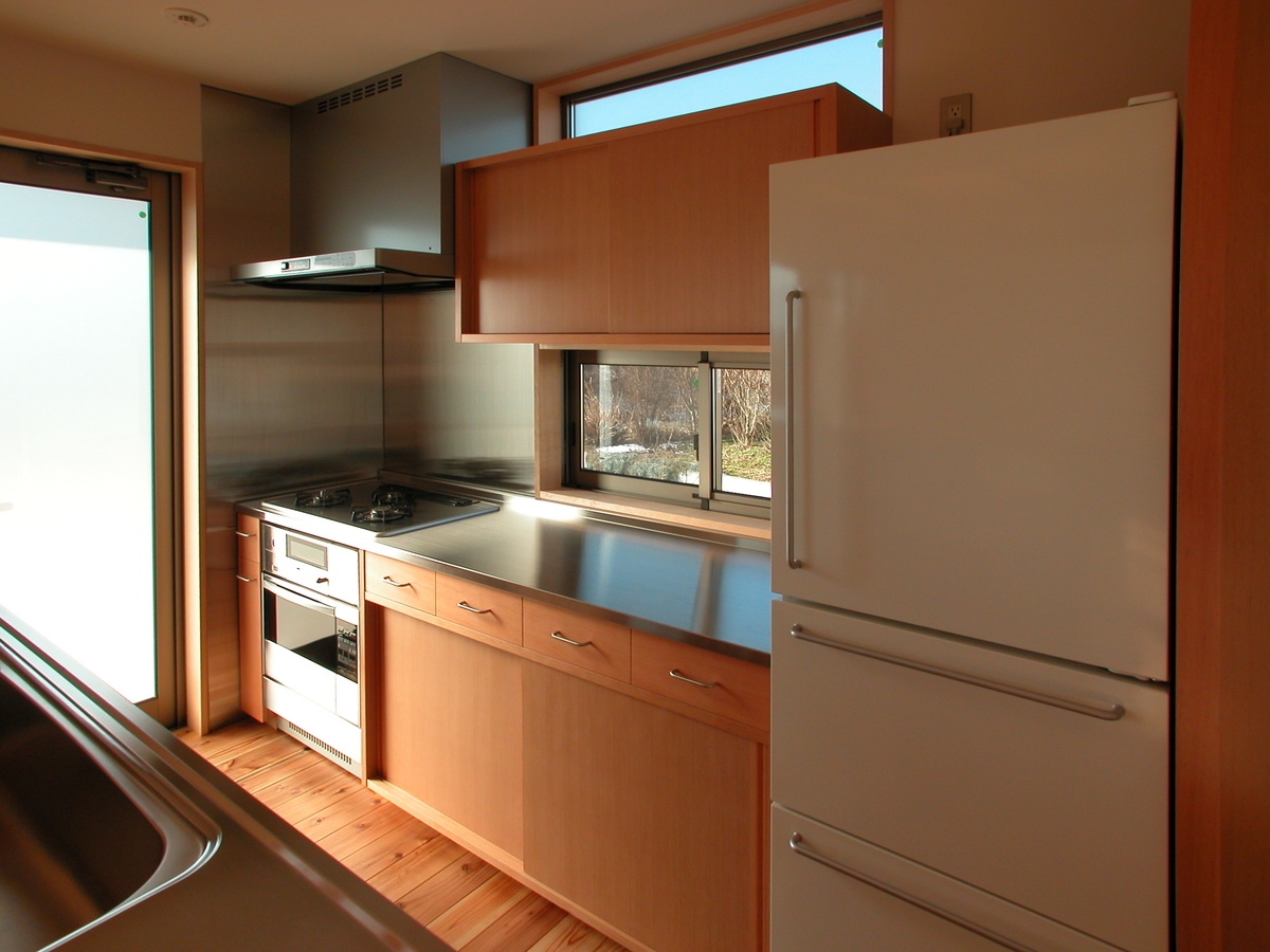 堀金の家Ⅰ(安曇野市)‐台所