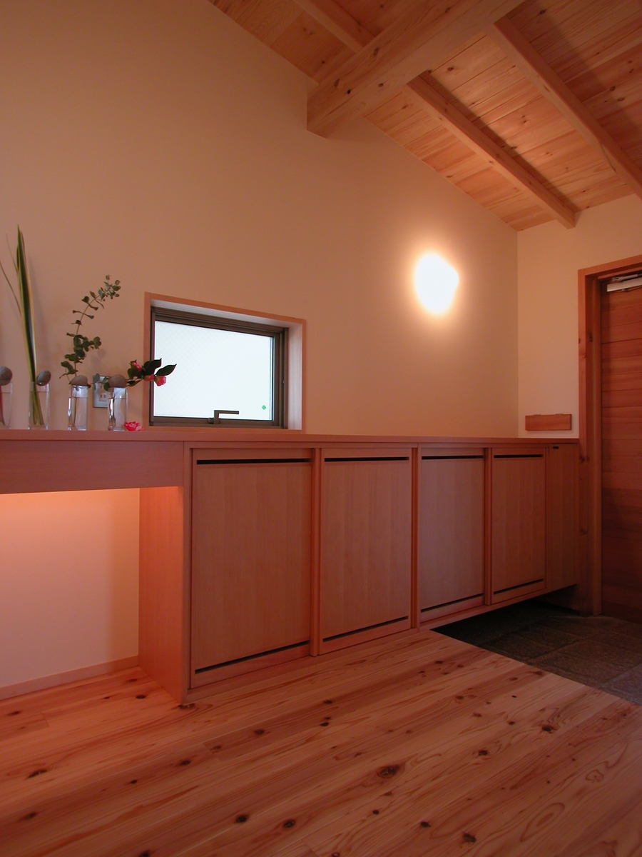 和田の家(松本市)-玄関