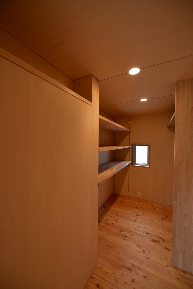 三郷の家Ⅳ（安曇野市）-ウォークインクローゼット