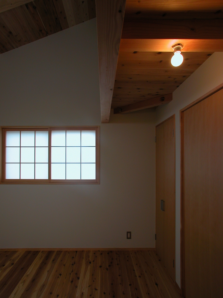 片丘の家Ⅰ(塩尻市)－寝室