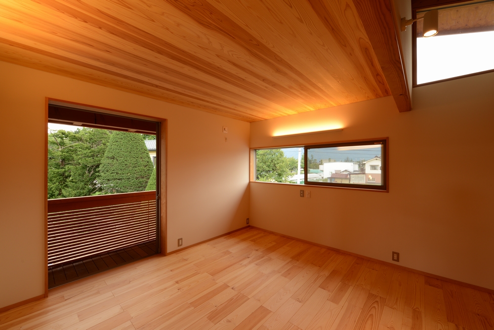 三郷の家Ⅲ（安曇野市）-寝室