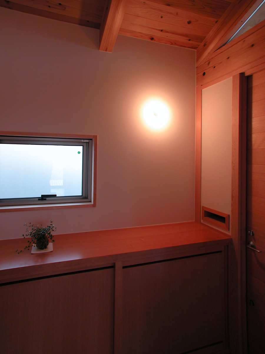 堀金の家Ⅰ(安曇野市)‐玄関