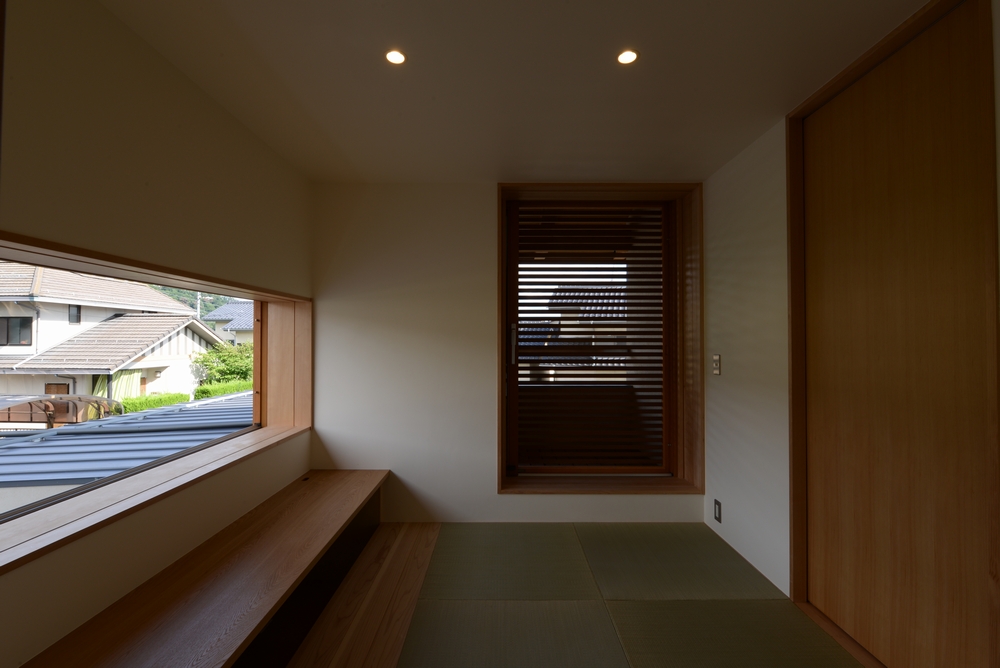 島内の家(松本市)-書斎