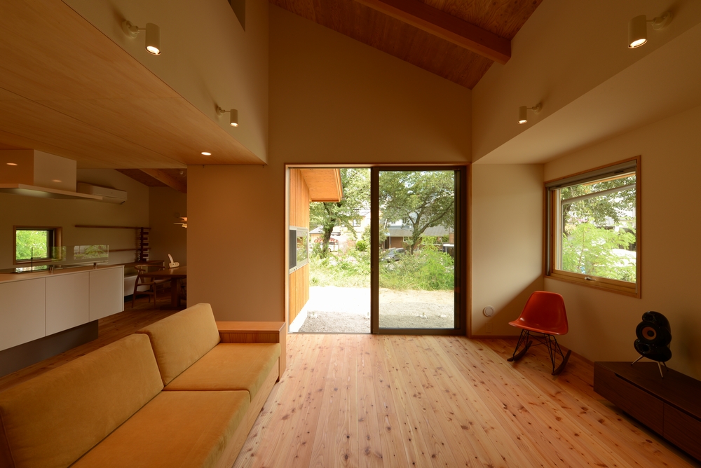 三郷の家Ⅳ（安曇野市）-居間
