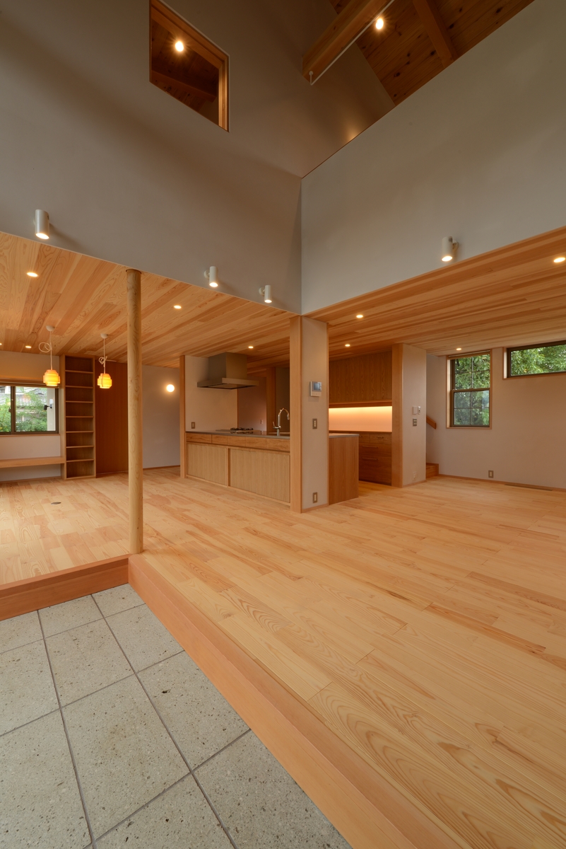 山形の家（山形村）-土間のあるＬＤＫ