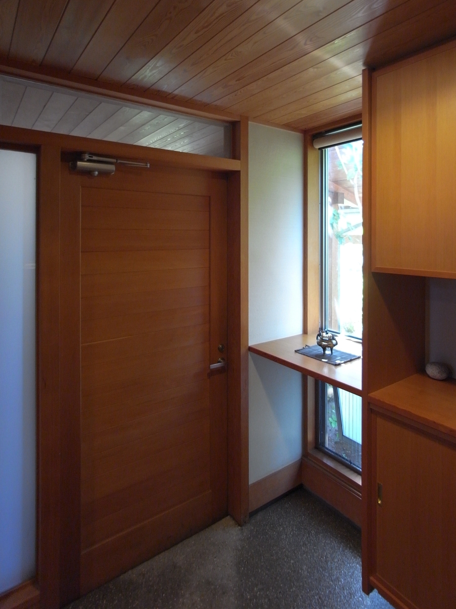 波田の家(松本市)－玄関