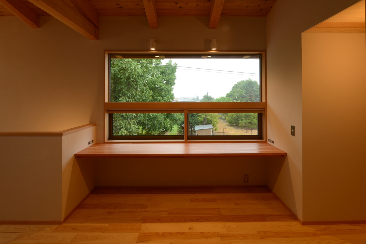 山形の家（山形村）-２階家族室