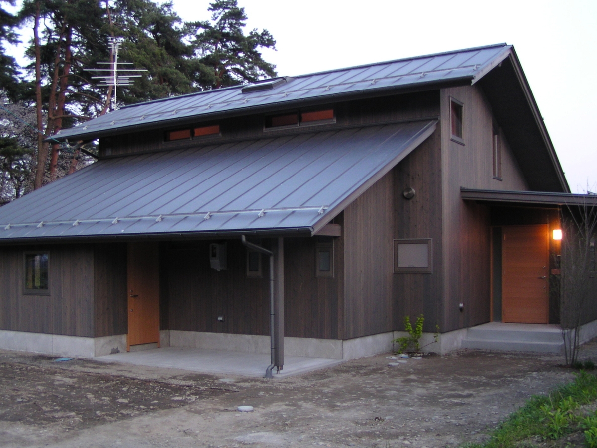 穂高有明の家Ⅲ(安曇野市)-外観