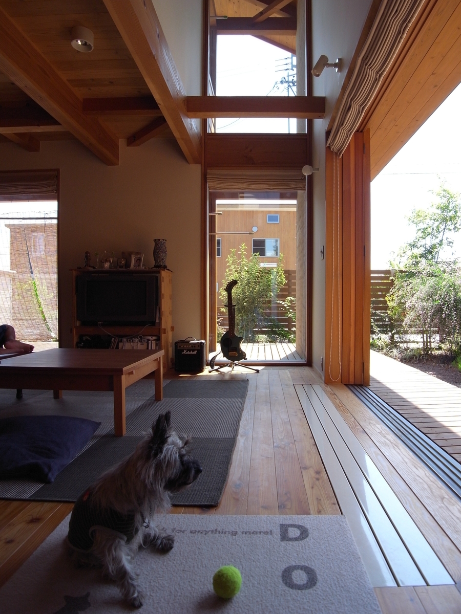 梓川の家Ⅰ(松本市)－居間