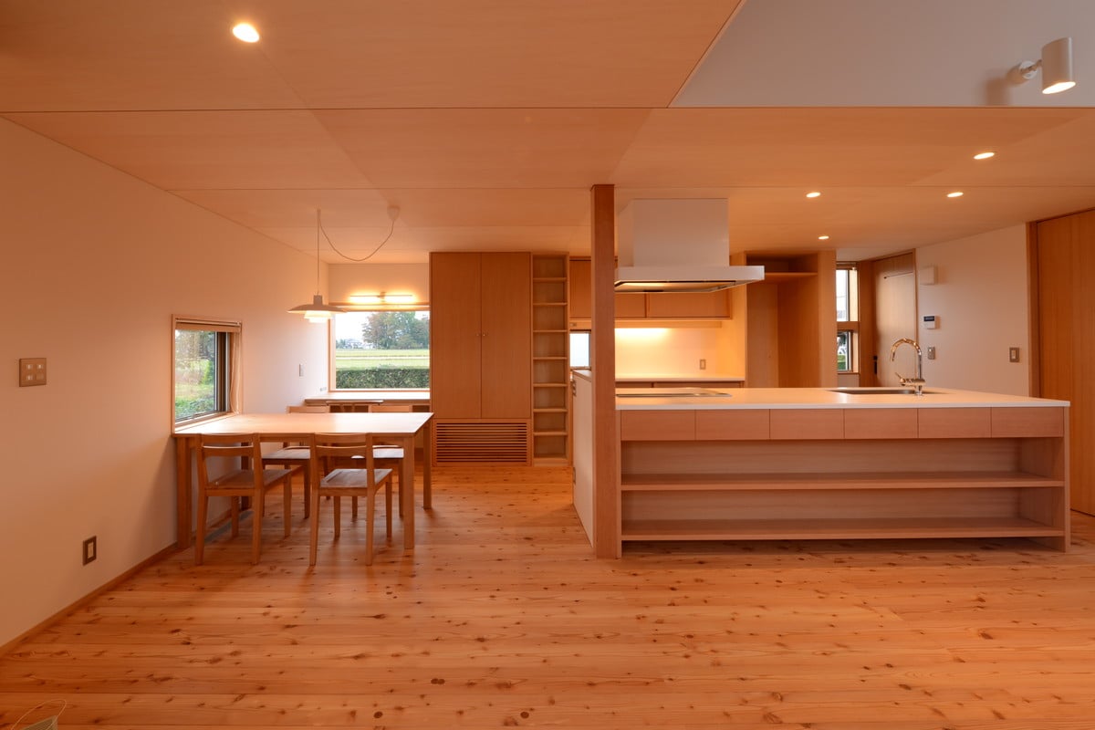 南穂高の家Ⅲ(安曇野市)－LDK