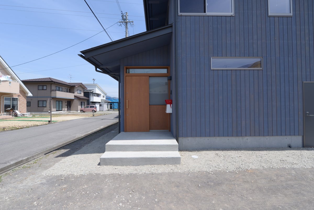 大町の家Ⅱ（大町市）外観