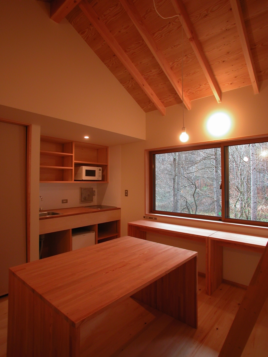 飯綱高原の山小屋Ⅱ( 長野市飯綱高原)－ＬＤＫ・アトリエ