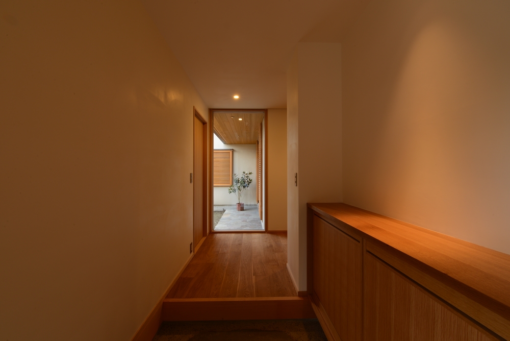 島内の家(松本市)-玄関