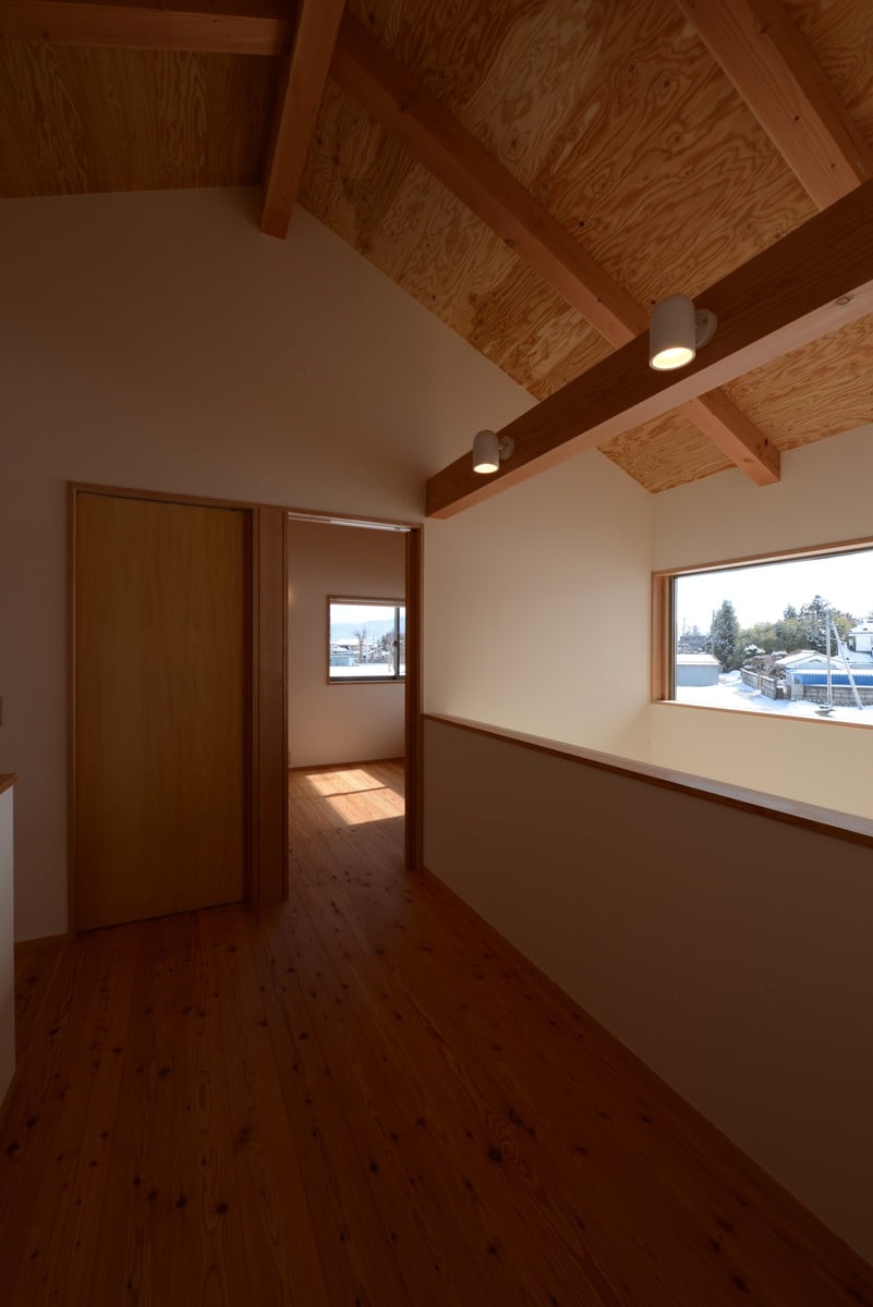三郷の家Ⅴ（安曇野市）-２階ホール