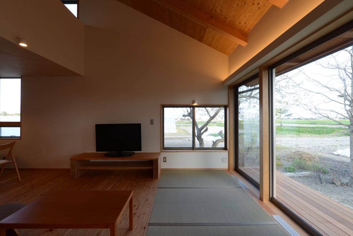 島立の家Ⅱ（松本市）居間