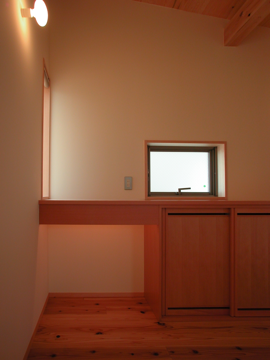 和田の家(松本市)-玄関ホール