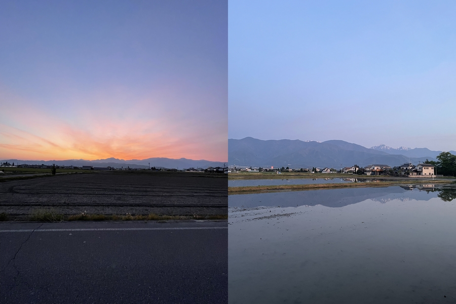 news設計室　建築家　ウォーキング　常念岳　いい季節