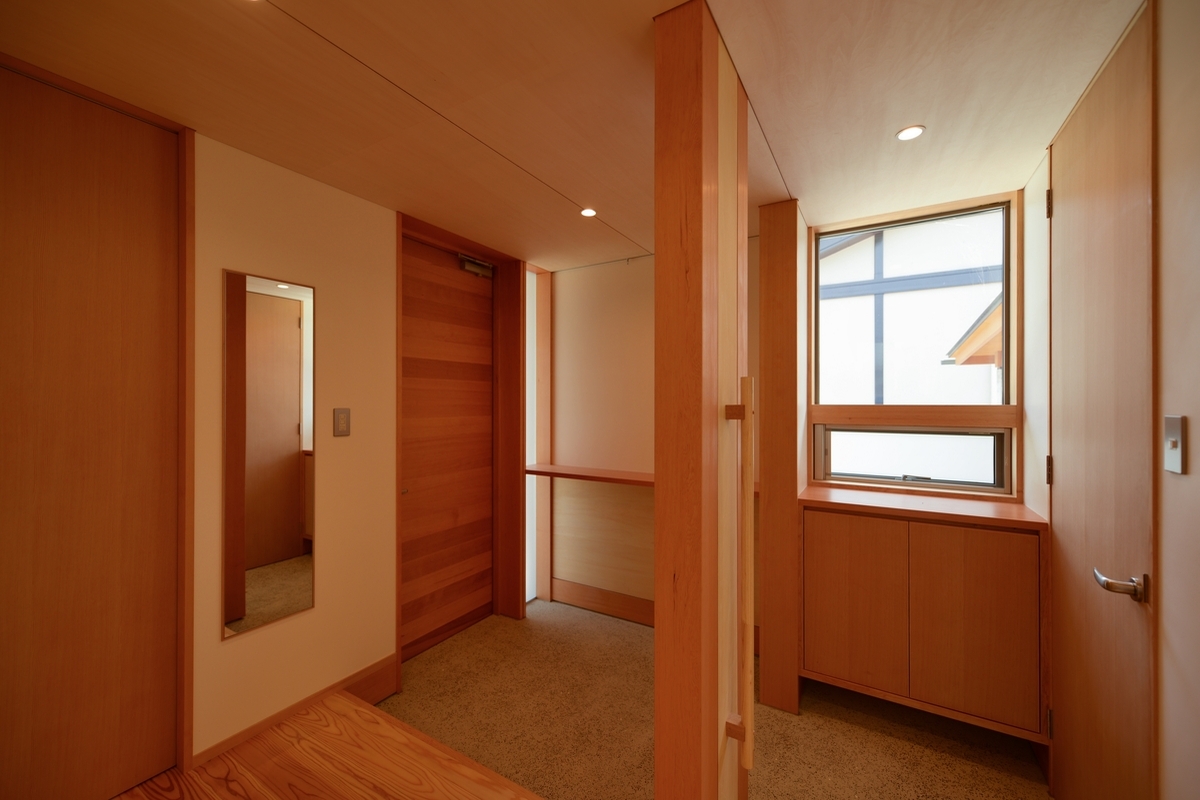 明科光の家（安曇野市）－玄関