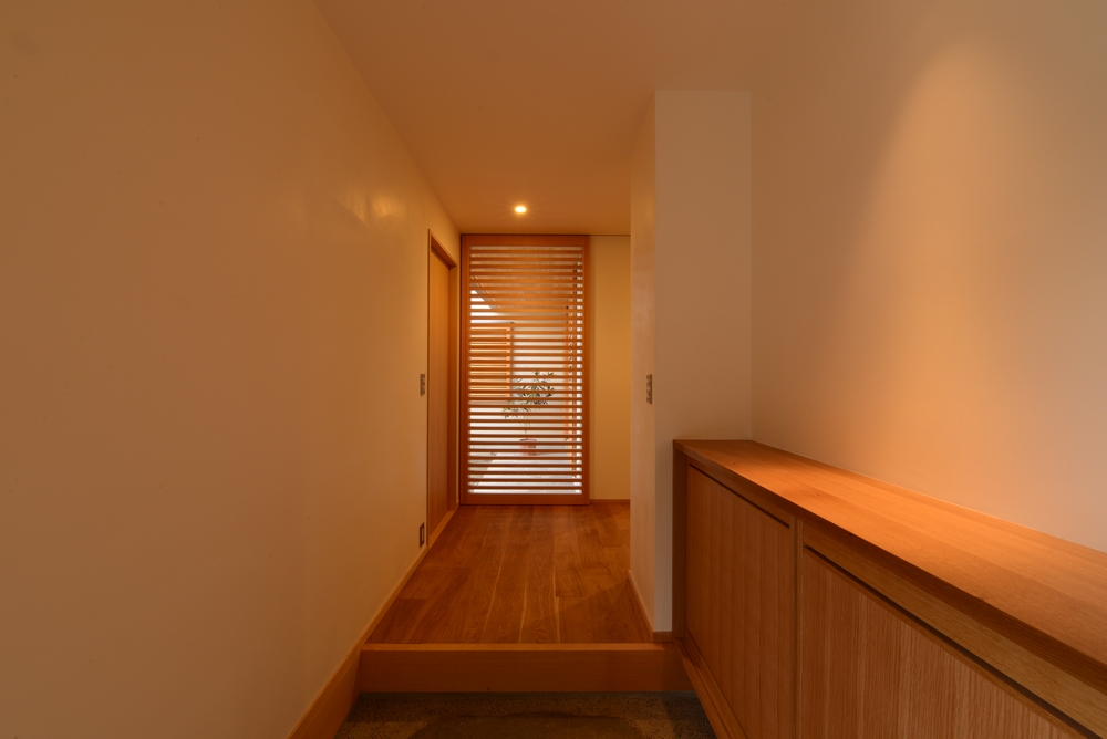 島内の家(松本市)-玄関