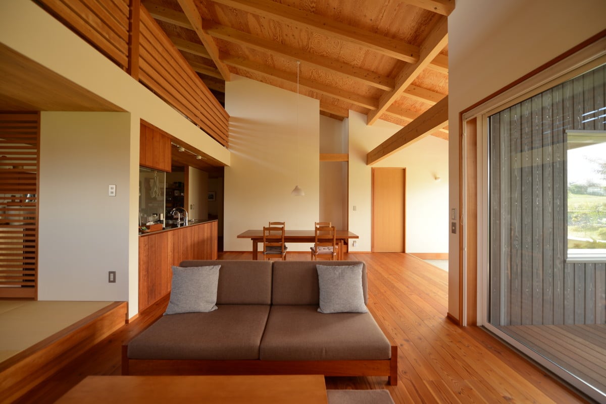 片丘の家Ⅱ（居間食堂）