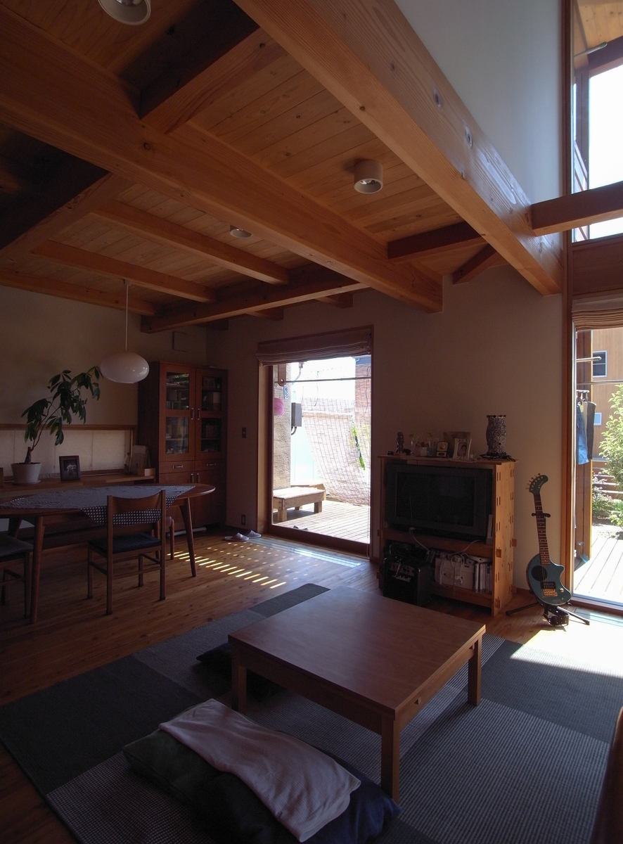 梓川の家Ⅰ(松本市)－居間・食堂