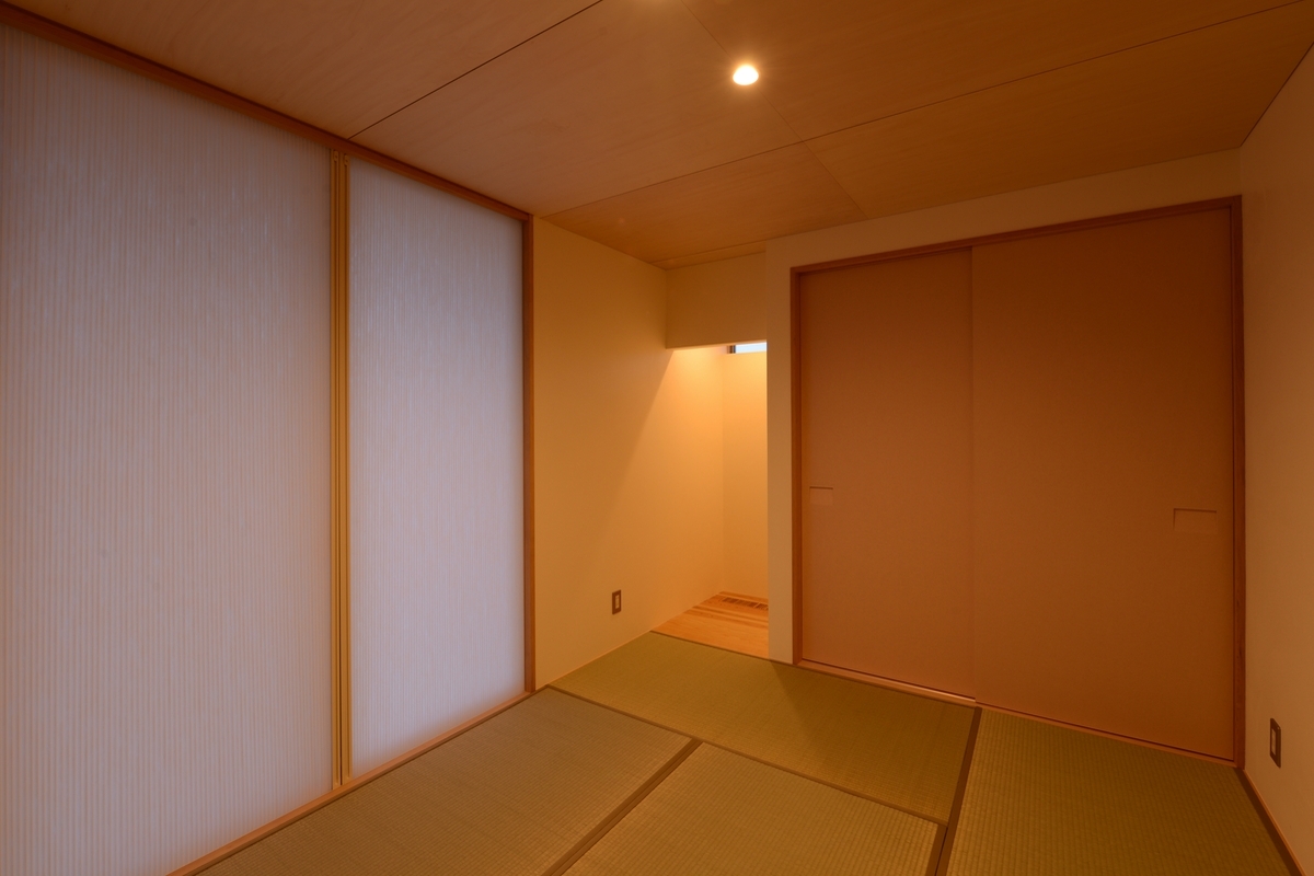 南穂高の家Ⅱ(安曇野市)－和室６帖