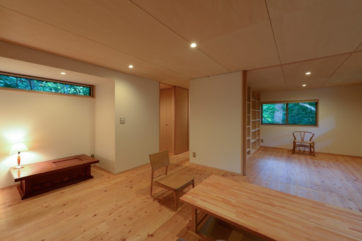 駒ヶ根山荘(駒ヶ根市)－広間・個室(after)