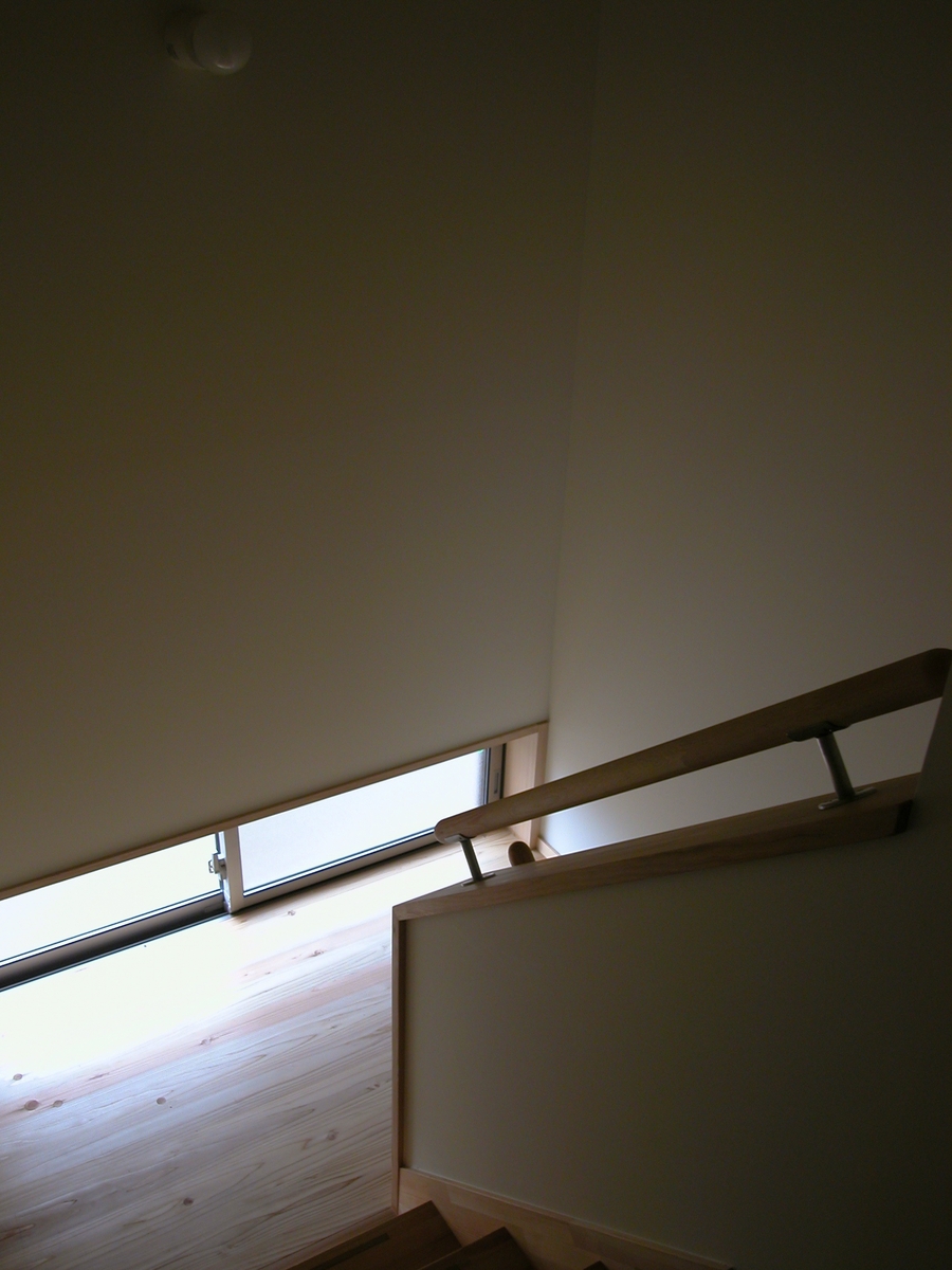 光の家(安曇野市)－階段