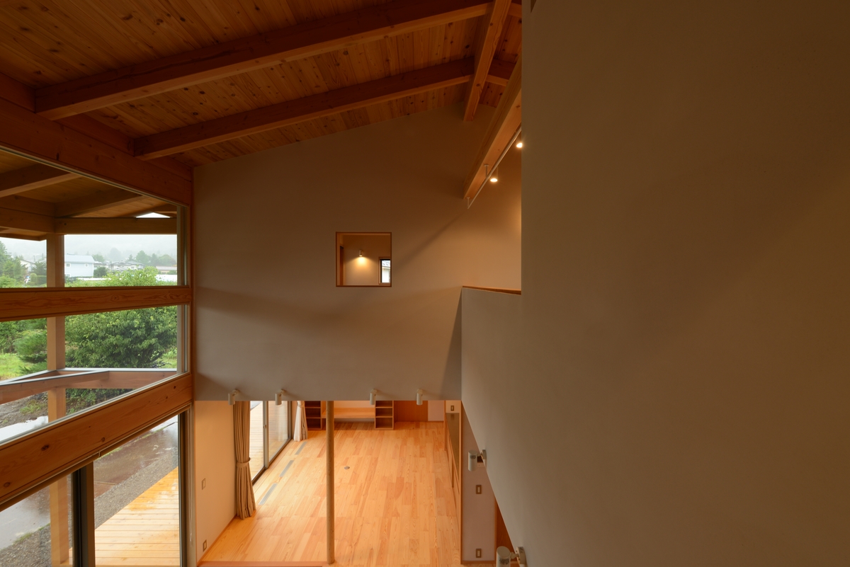 山形の家（山形村）-吹抜