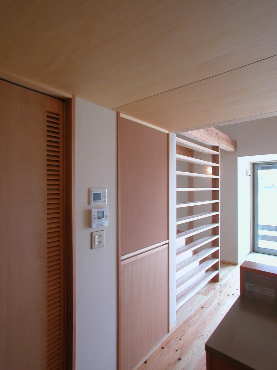 穂高有明の家Ⅲ(安曇野市)-居間食堂