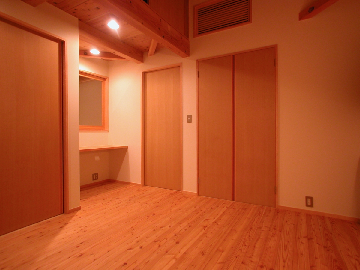 梓川の家Ⅰ(松本市)－寝室